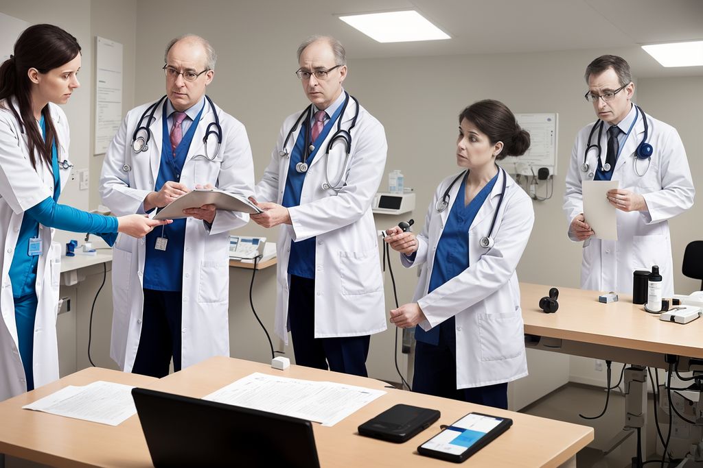 תמונה זו נוצרה על ידי NOVITA בינה מלאכותית טעויות באבחון רפואי