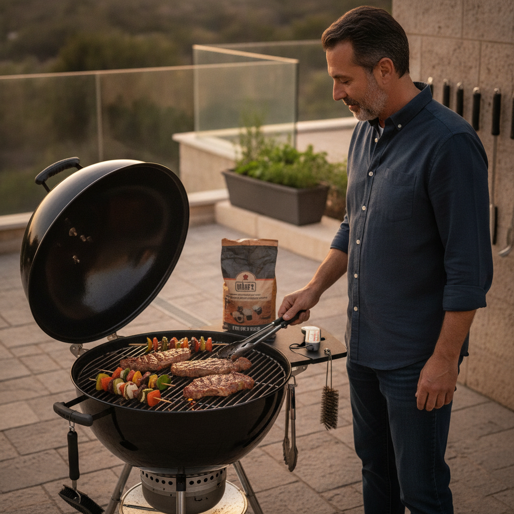 גריל פחמים Weber